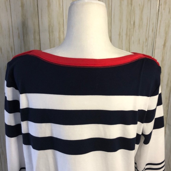 Alfred Dunner anchor women’s stripe top size PM - Picture 9 of 12